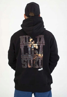 Mikina Motive S Kapucí Ntl Smoke černá