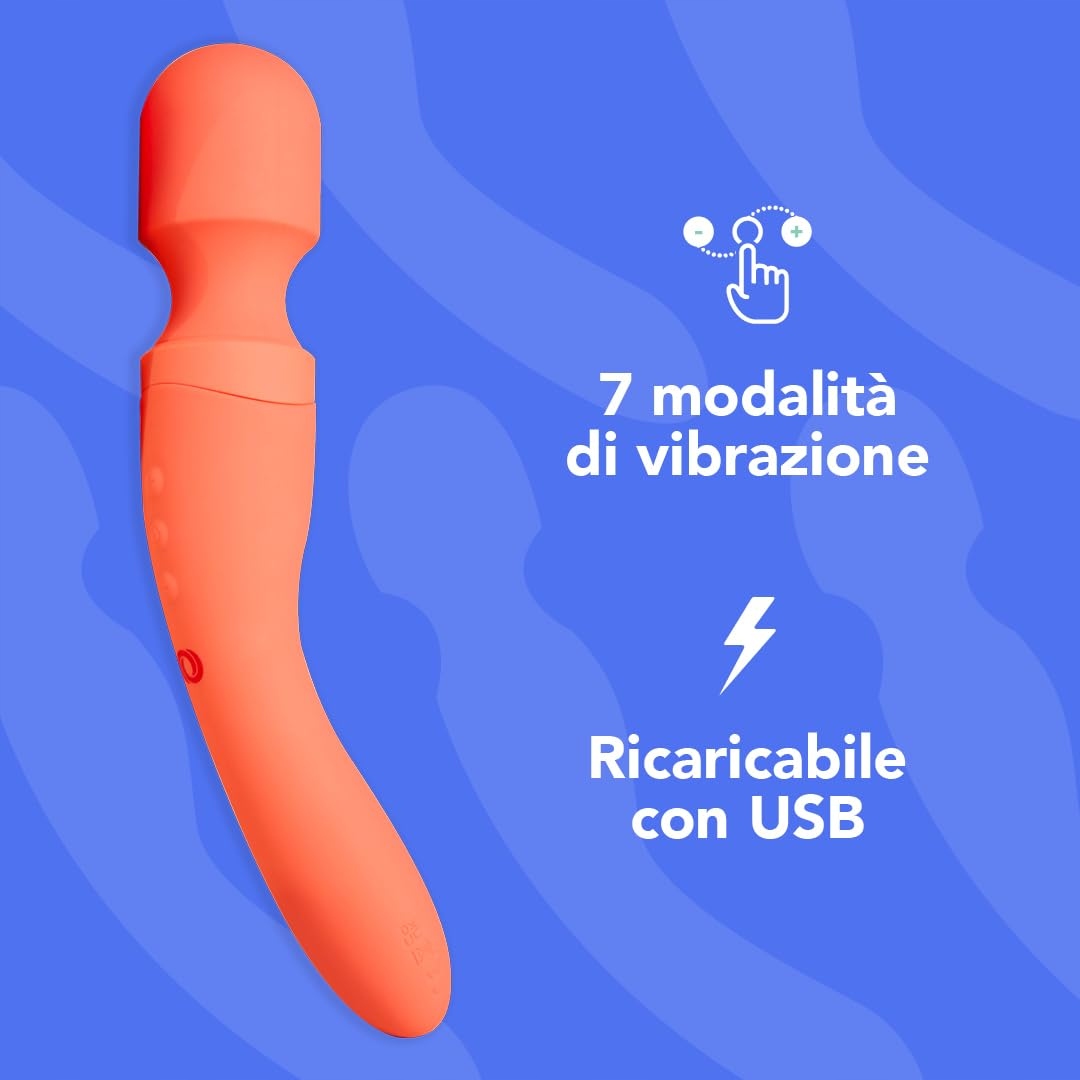 CONTROL Bu Wand Z Wibrującą Głowicą Masażer Relaksacyjny Be Joyful — miniatura 3