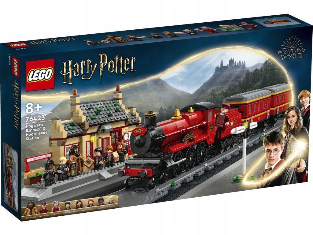 Lego 76423 Harry Potter – Spěšný Vlak Do Bradavic A Stanice V Hogsmeade