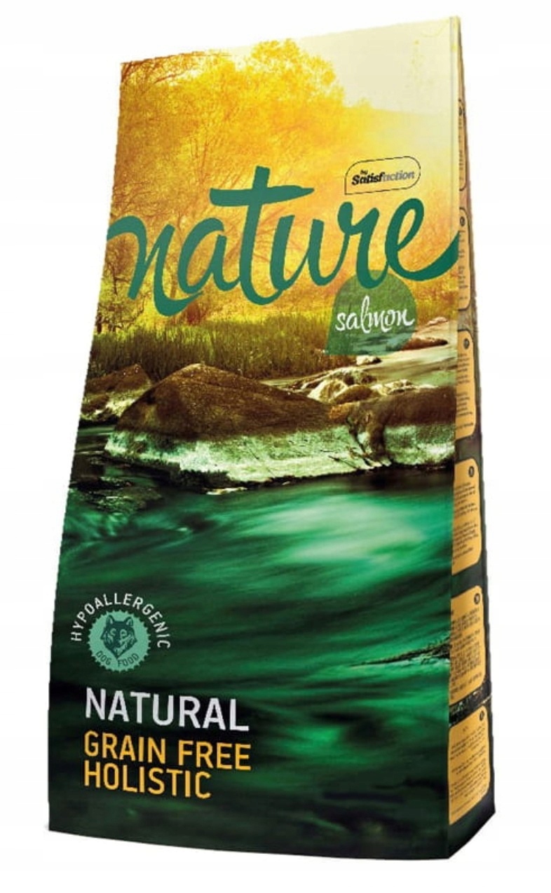 Levně Nature Grain Free S Lososem 12kg Salmon Pro Alergiky Eliminační Dieta