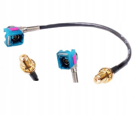 Adapter Antenowy Sma-b Fakra Gps KW40652
