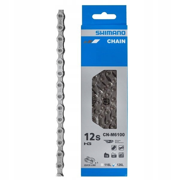 

Łańcuch Shimano Deore CN-M6100 12 rz 126 Spinka