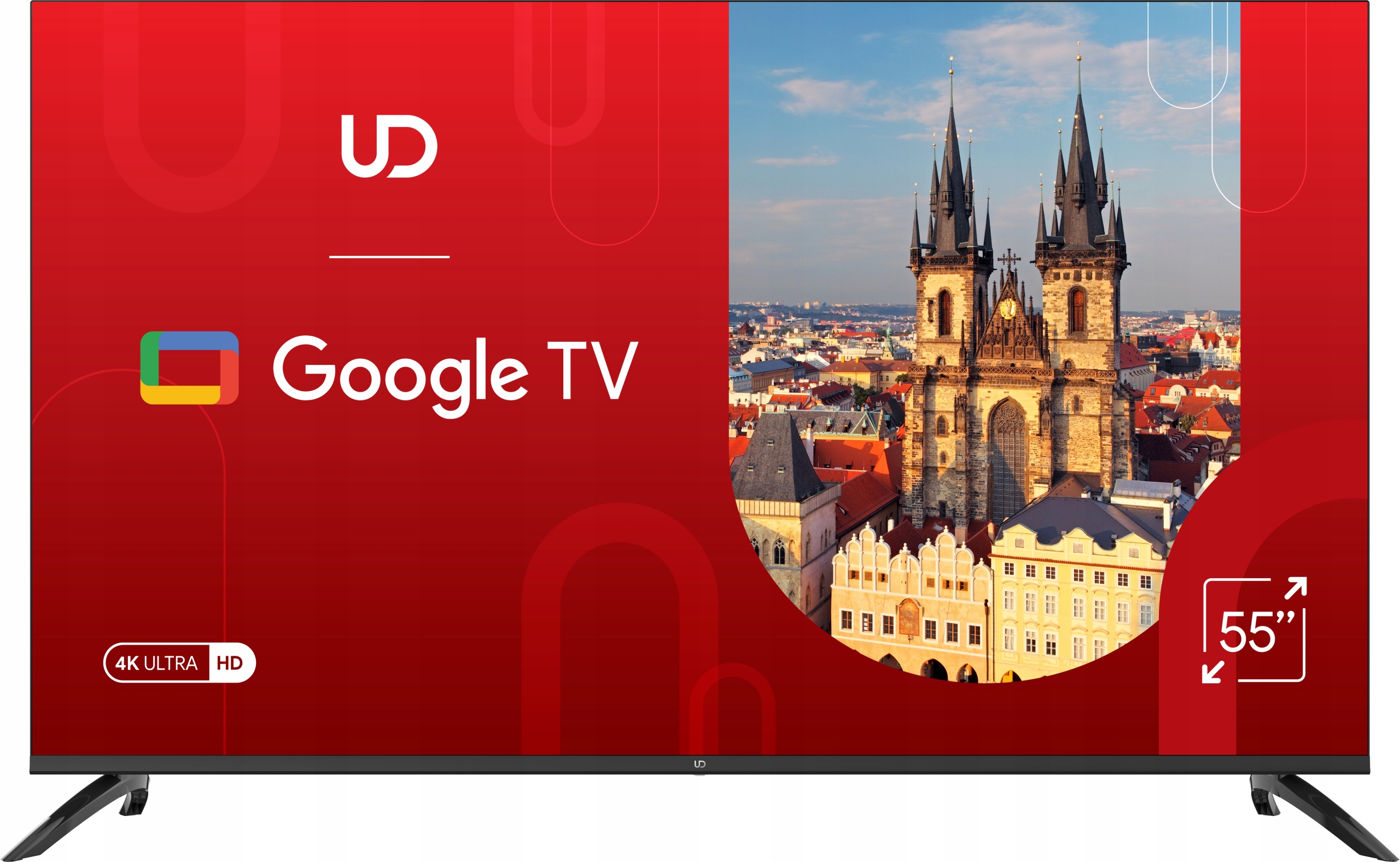 Telewizor Ud 65 Cali Led 4K Uhd Google Smart Tv Hdr Dolby Atmos Vision Wifi