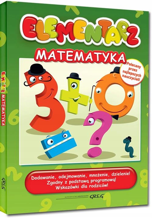 

Elementarz Matematyka 4-8 lat