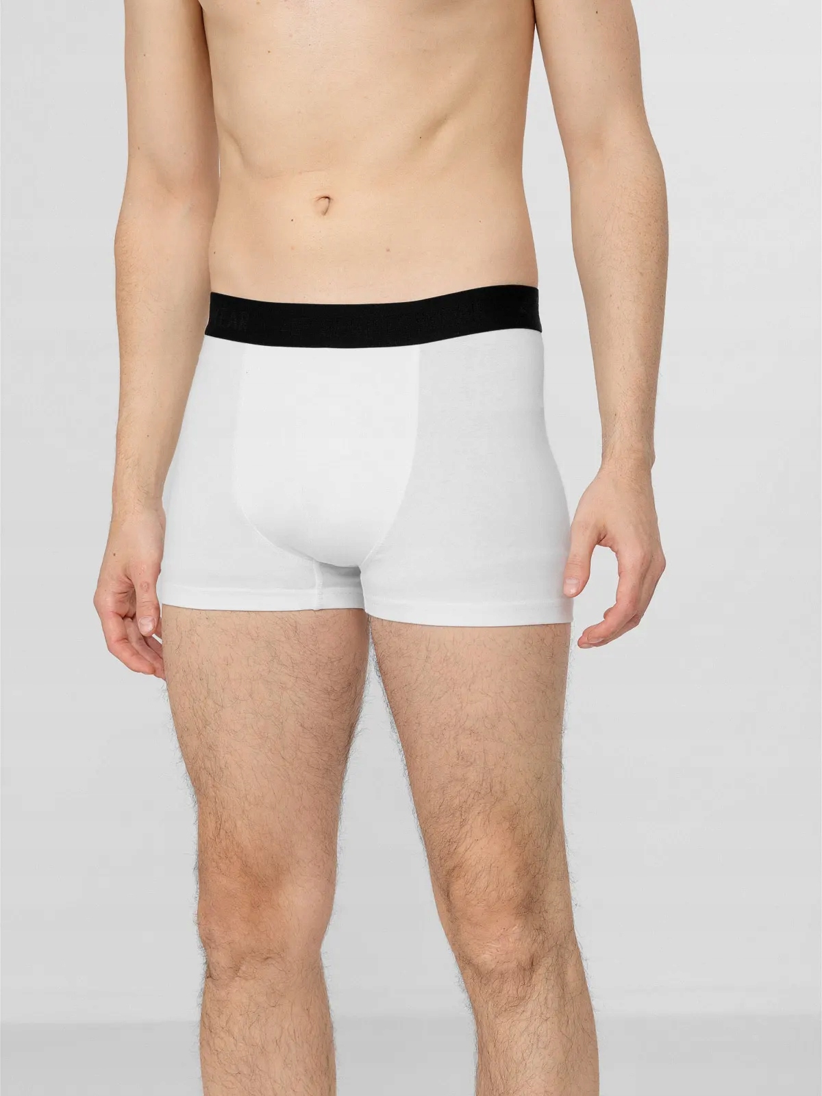 BOKSERKI MĘSKIE 4F MAJTKI BAWEŁNIANE ZESTAW 2PAK Rozmiar XL