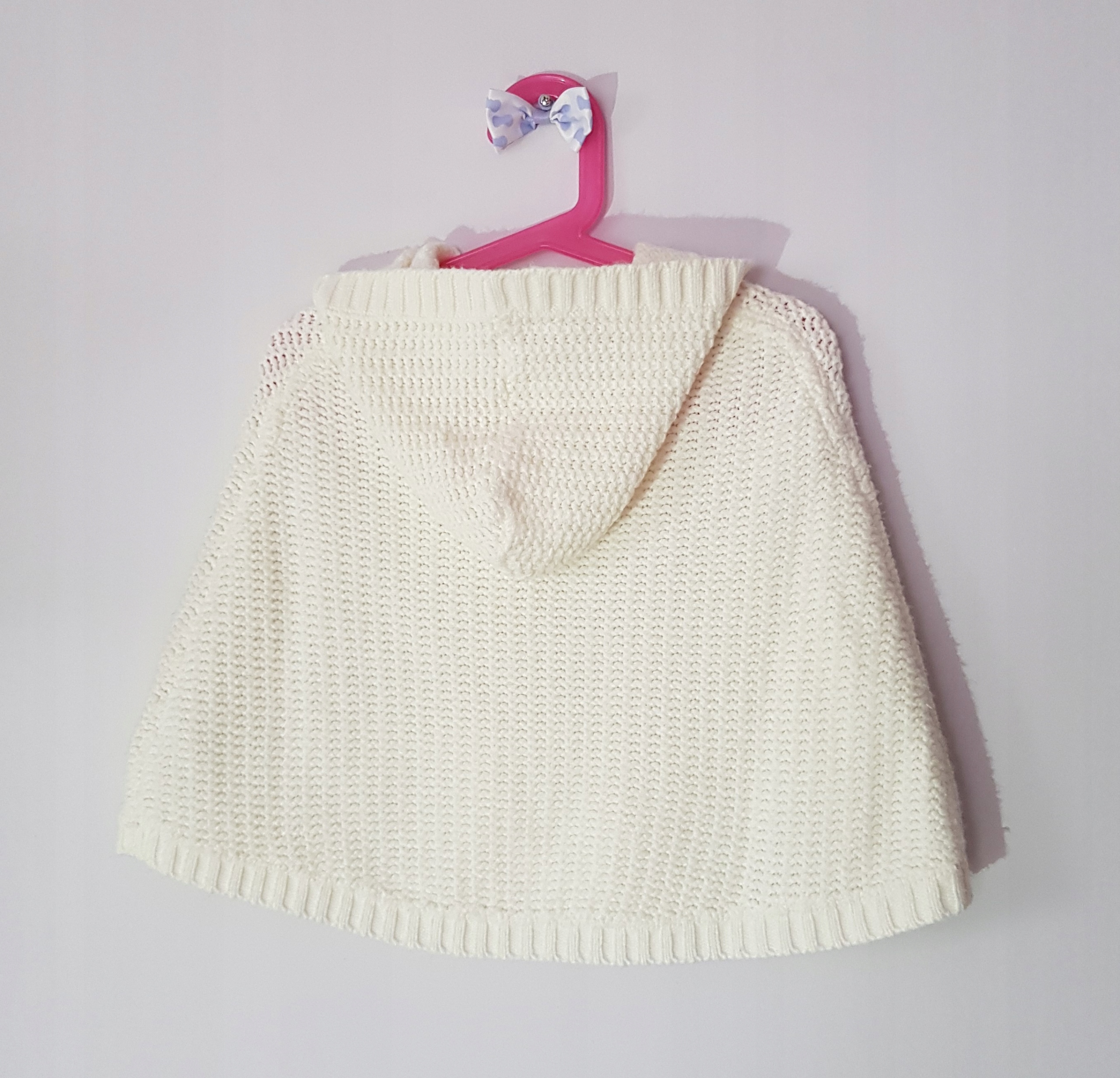 TU Cudna cieplutka pelerynka 86 92 J.NOWA Rodzaj zapinany