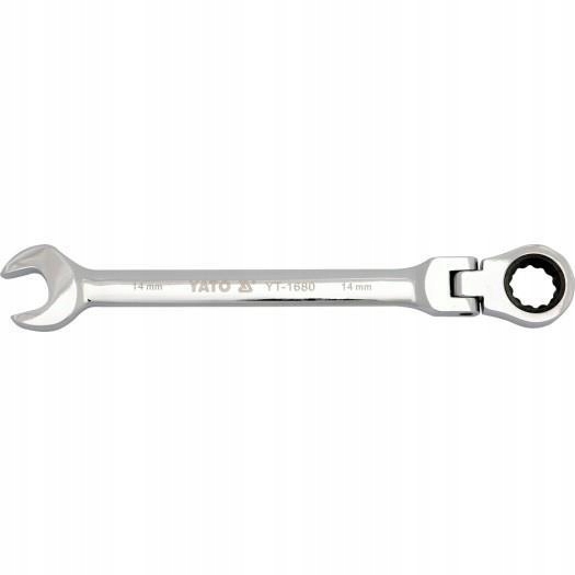 Klucz płasko-oczkowy Z Grzechotką Yato YT-1676 10mm z przugubem