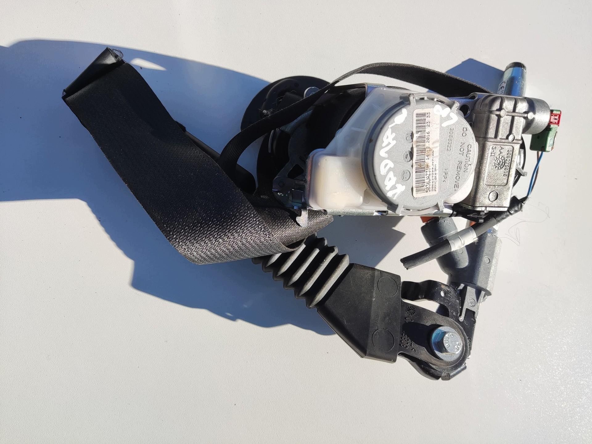 panneau d'instruments console airbag airbag courroies de tension SENSOR RENAULT KADJAR 2015-2018