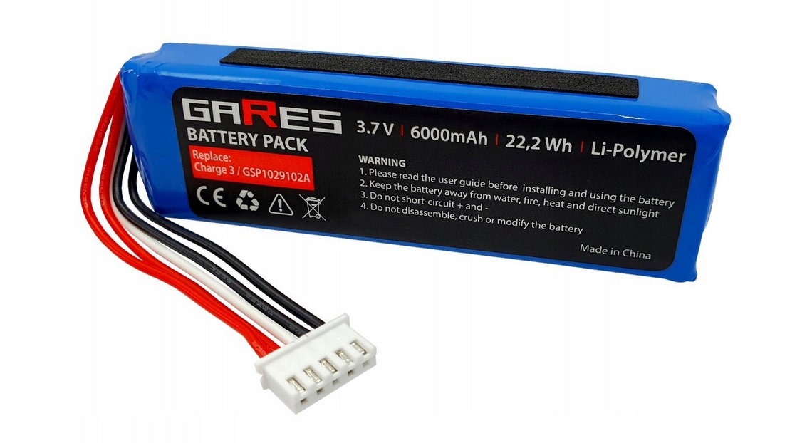 Akumulátor pro Jbl Charge 3 GSP1029102A 6Ah 0063