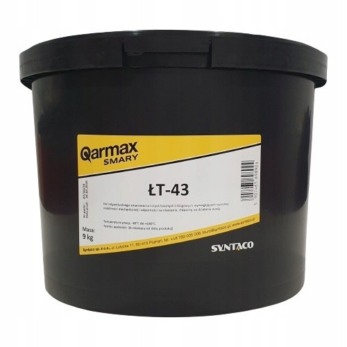 QARMAX SMAR LOZYSKOWY LT 43 9KG