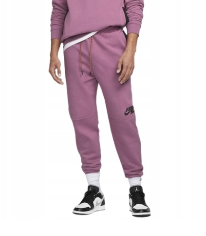 Pánské teplákové kalhoty Nike Air Jordan Jumpman fialové DJ0260-507 vel. XL