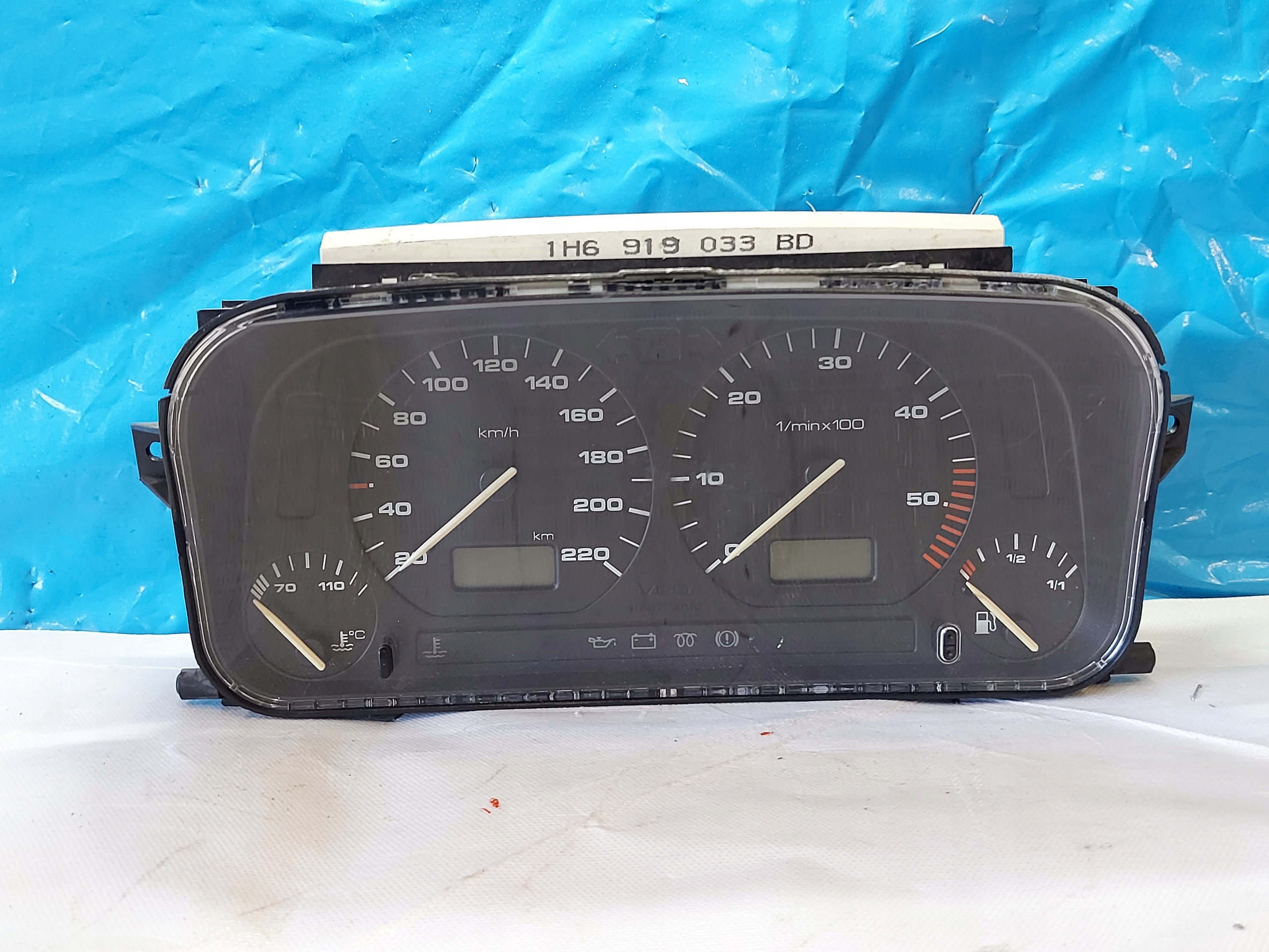 dials clock GOLF III 1.9 TD 1H6919033BD