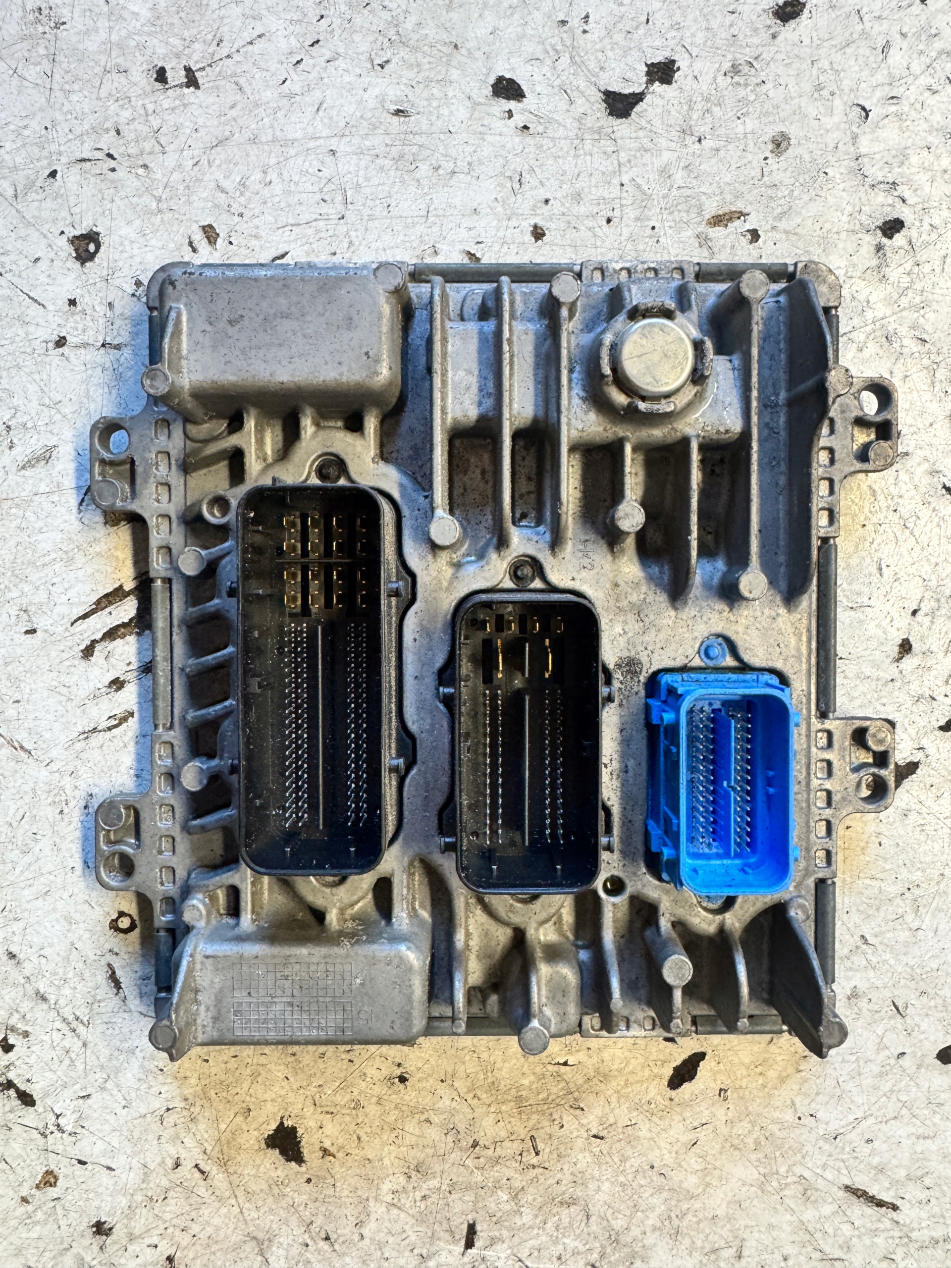 OPEL ASTRA K computer control unit ECU of the engine 55493025 1.6 CDTI