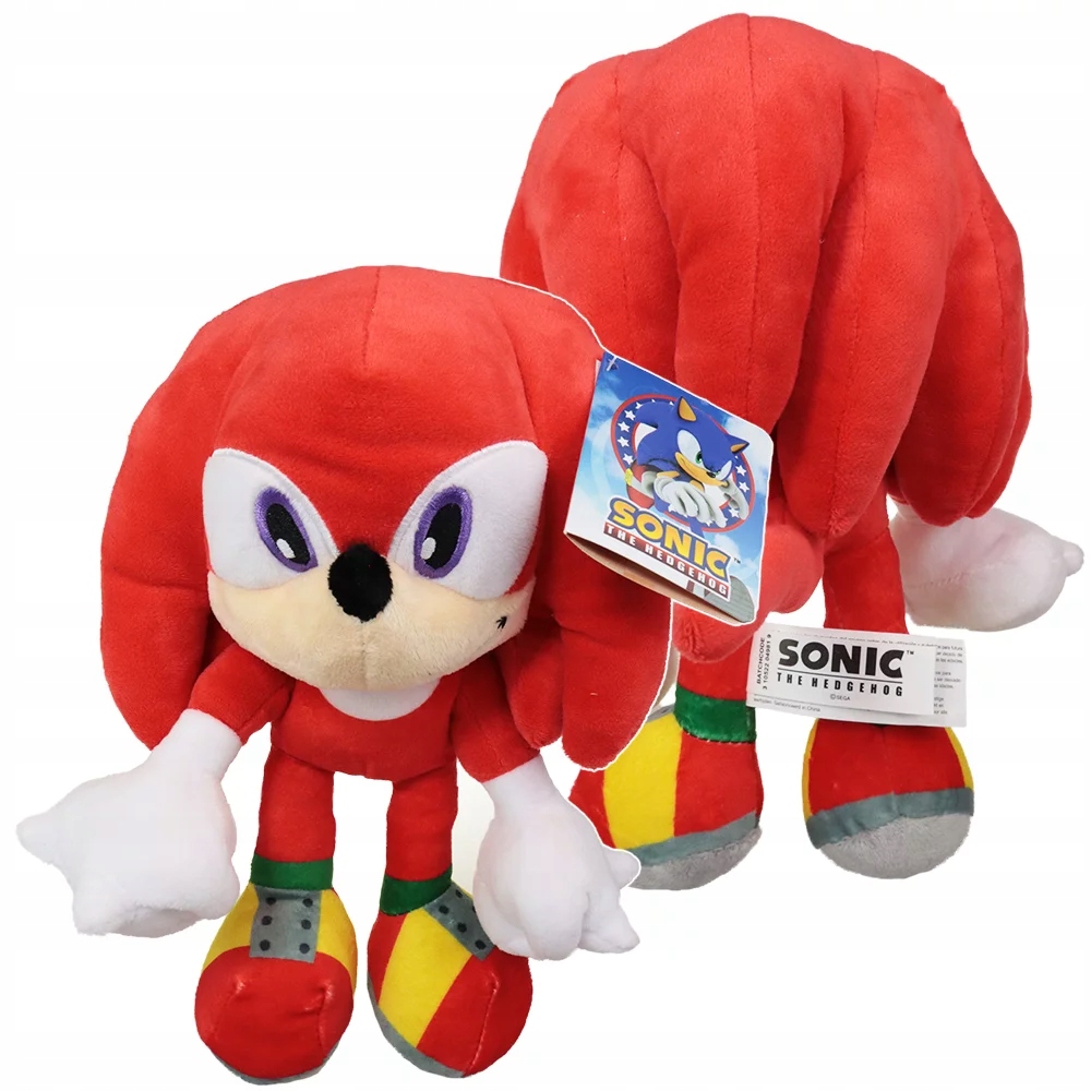 

Knuckles Maskotka 27CM Sonic Czerwony Jeż