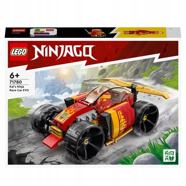 

Lego Ninjago Samochód wyścigowy ninja Kaia 71780