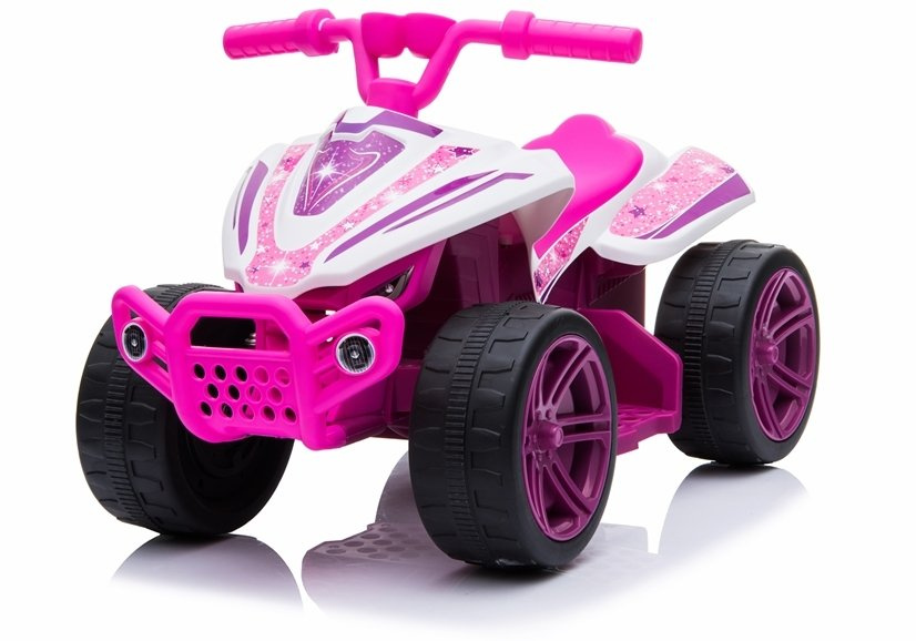 Biało-różowy Quad na akumulator TR1805