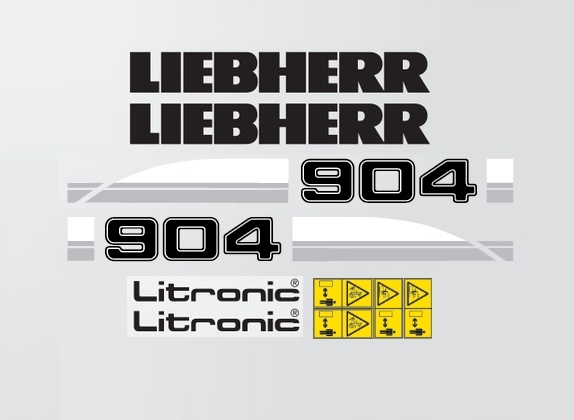 Samolepky Liebherr 904