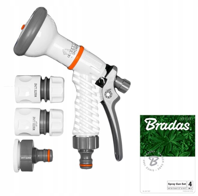 2x Sada s multifunkční pistolí White Line Bradas WL-EN1TSET