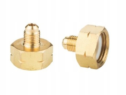 Redukcja na butle klimatyzacji R134a prawy gwint