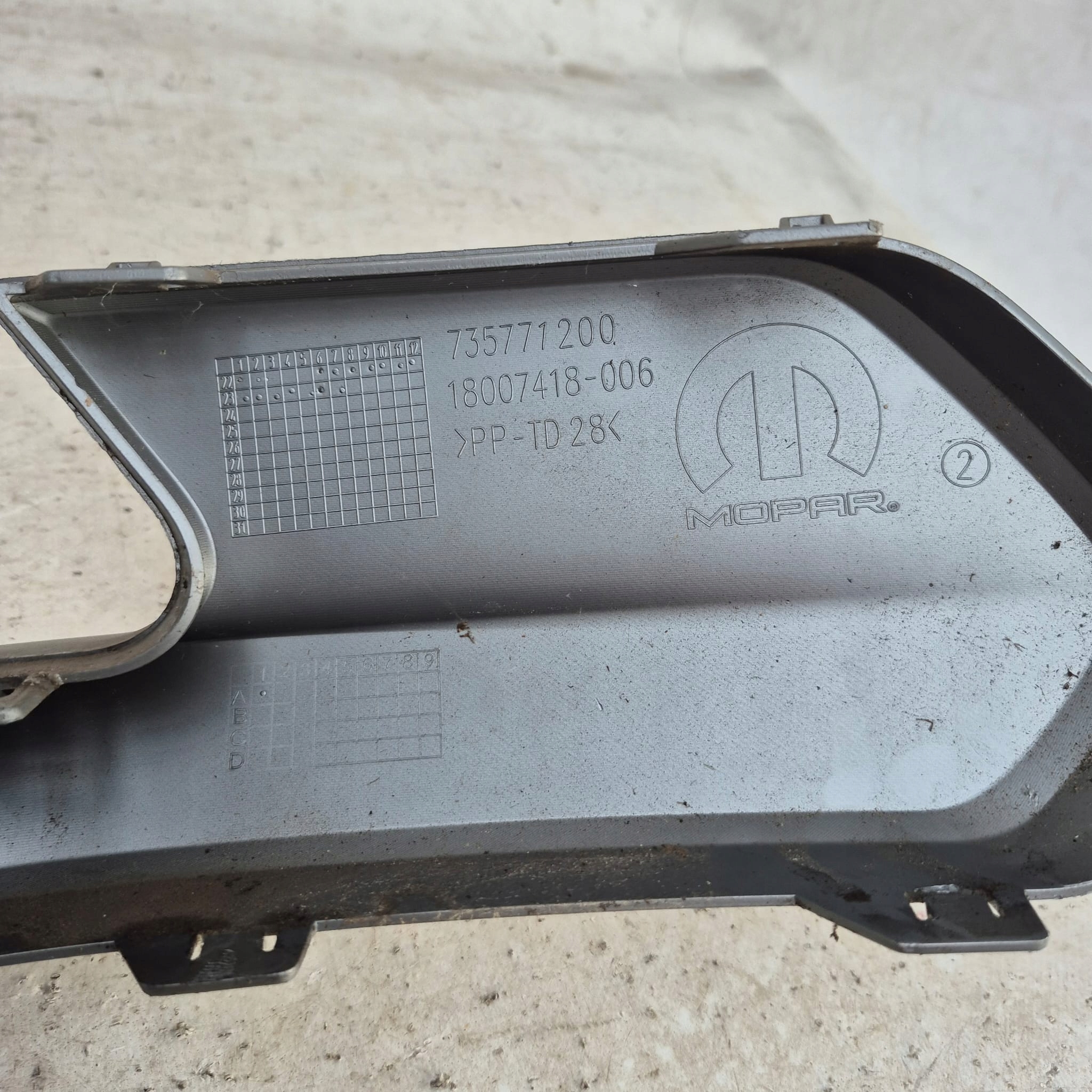 JEEP AVENGER 23-> DOL accessori spoiler paraurti anteriore