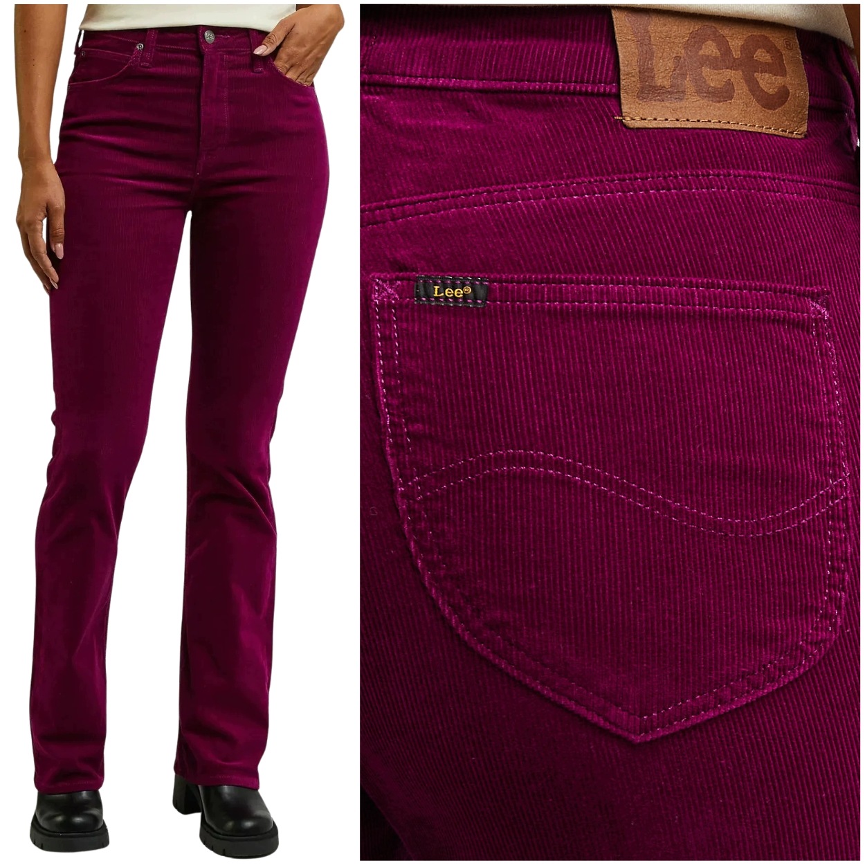 Lee Breese Boot bootcut Foxy rozšiřitelné dámské kalhoty W25 L31