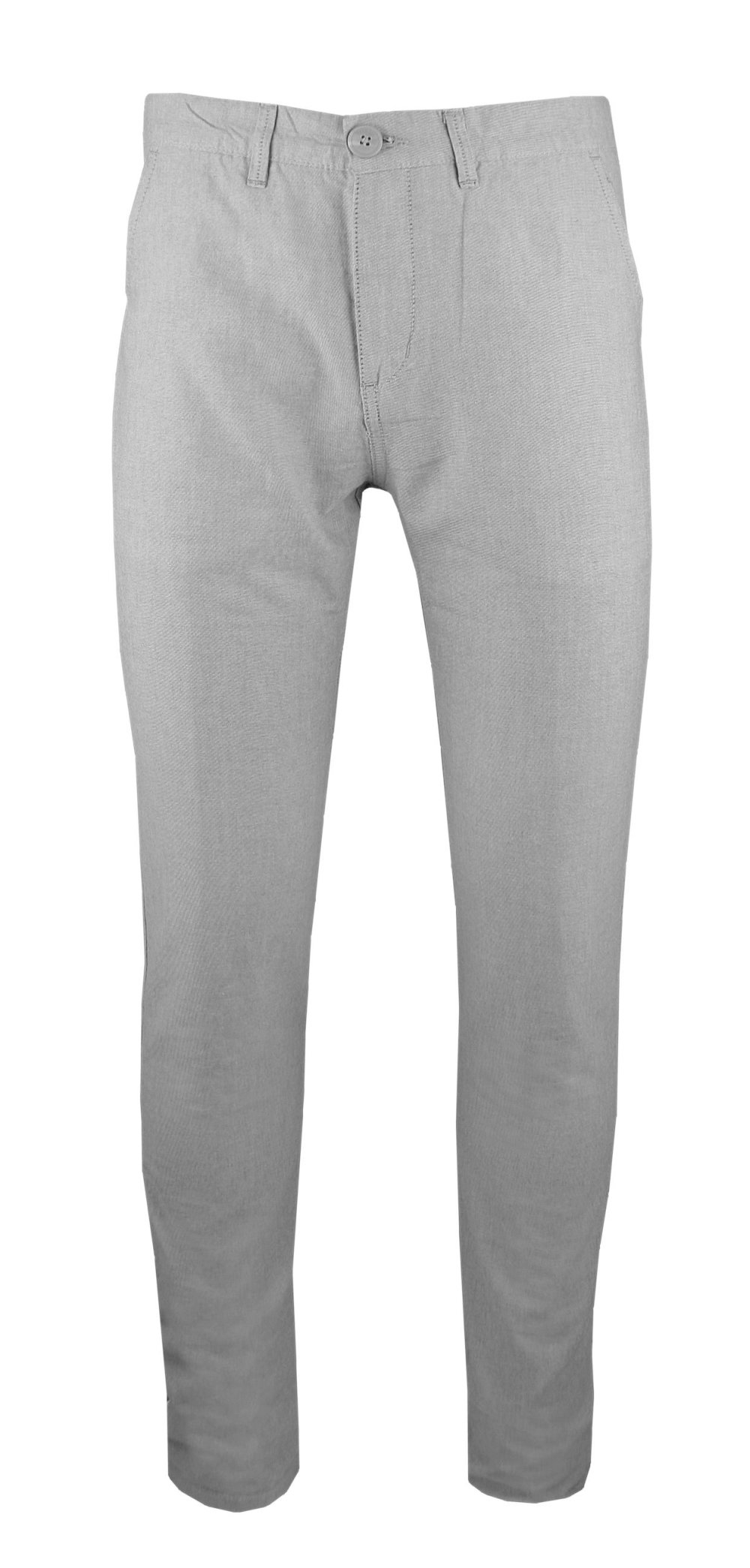 Jarní a letní bavlněné kalhoty (Chinos) – Pako Jeans – popelavé – 36/32