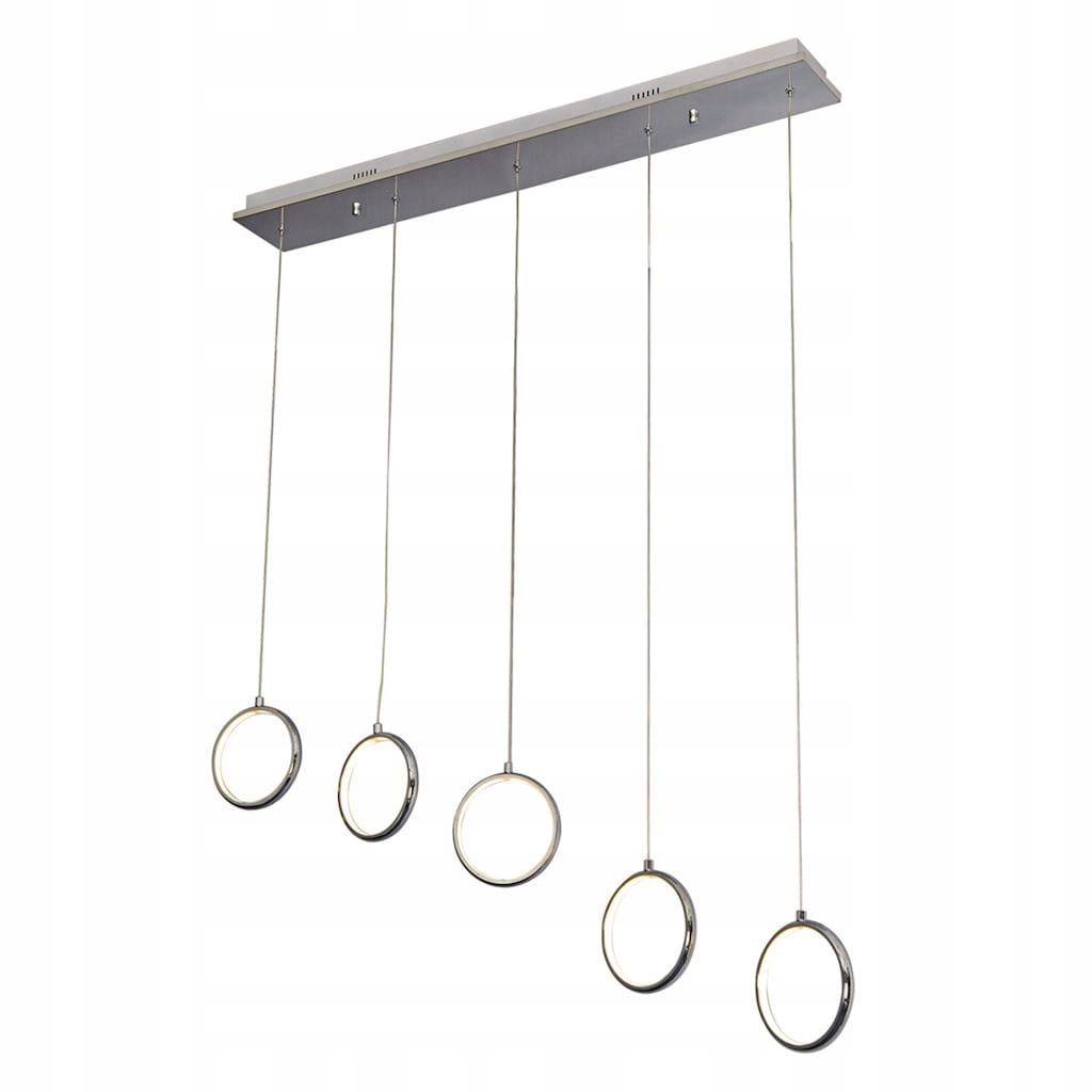 Led luster 35W Anello 5P 2450lm Neutrálny chróm Milagro