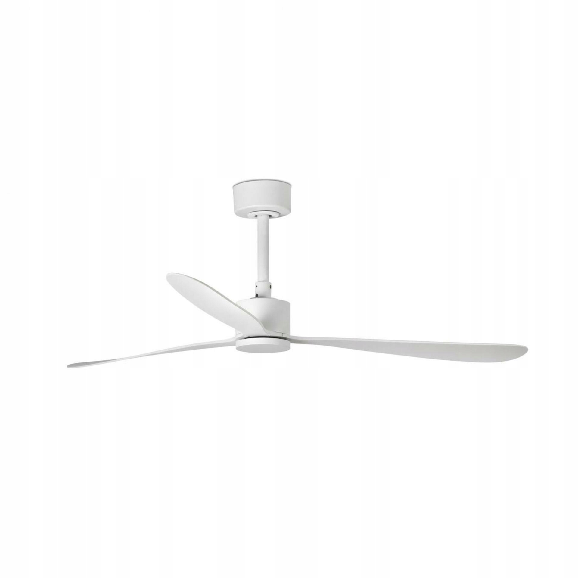 Stropný ventilátor Faro Amelia, DC motor, 3 lopatky, biely, diaľkové ovládanie
