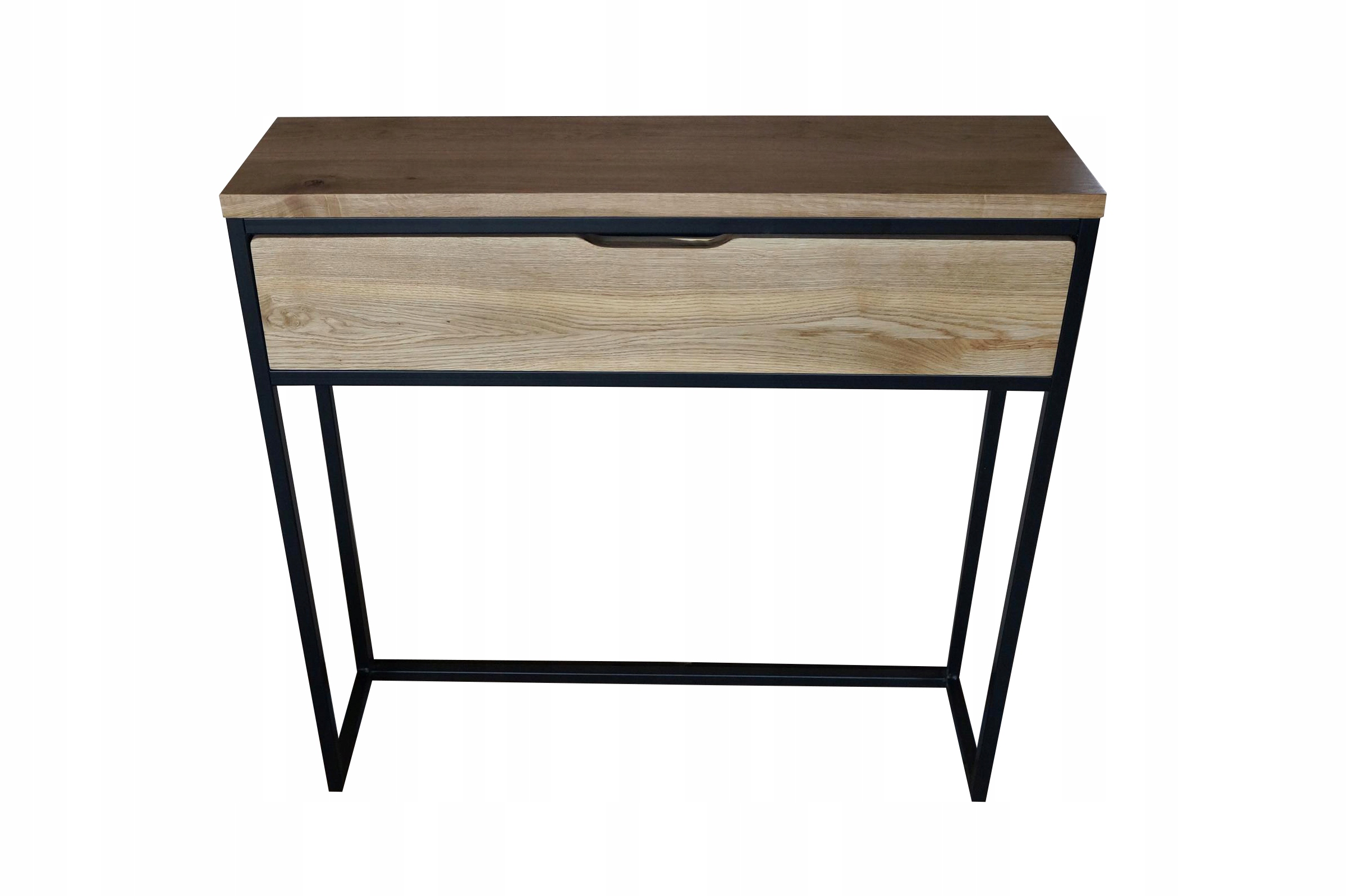 KONSOLA LOFT Z SZUFLADĄ 100 CM LITY DĄB