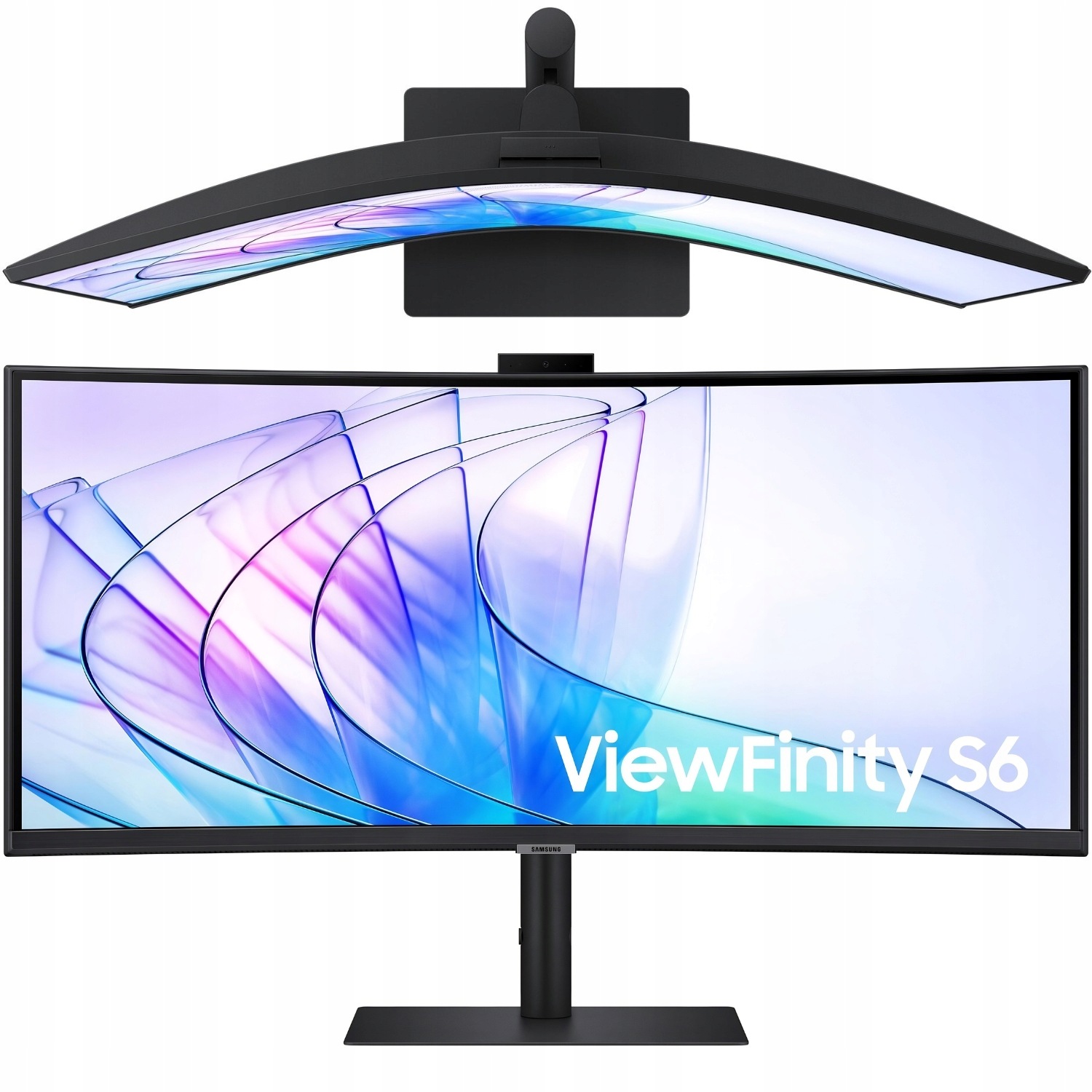 Pracovní monitor Zakřivený 34 palců Samsung Uwqhd kamera reproduktory HDR10
