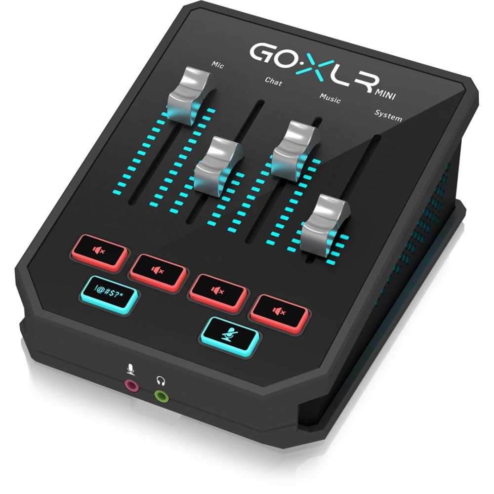 Tc Helicon Go Xlr Mini Mixpult a zvukové rozhranie