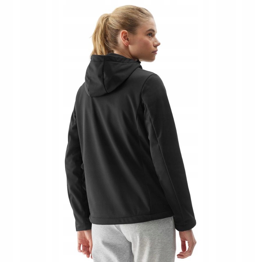 KURTKA DAMSKA 4F PRZEJŚCIOWA SOFTSHELL SPORTOWA PRZECIWDESZCZOWA WIOSENNA Kolekcja Wiosna Lato 2024