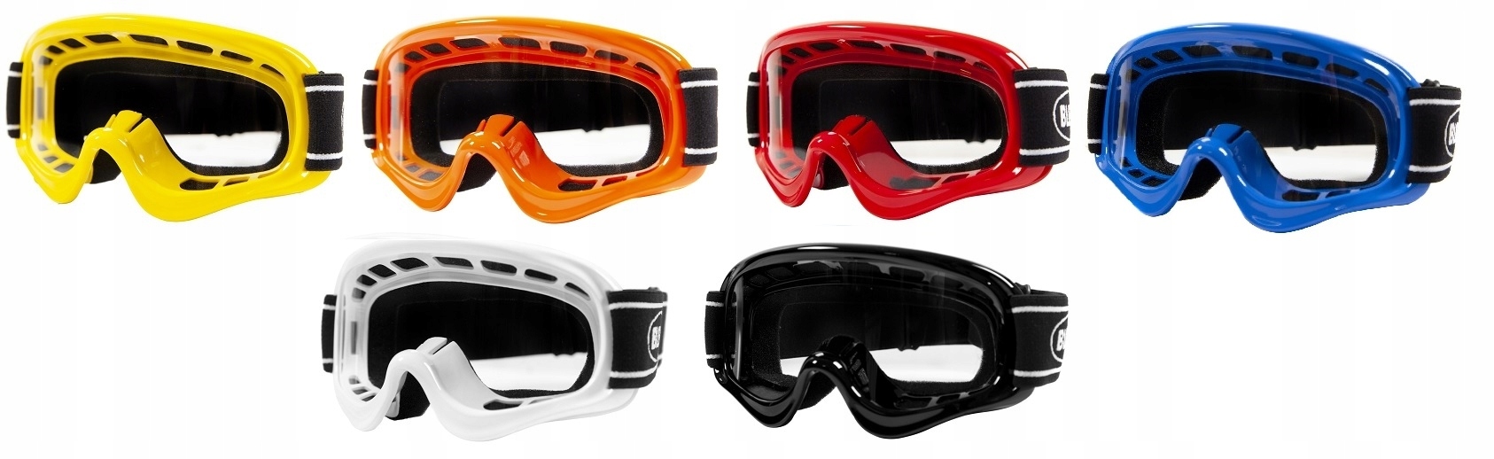 GOGLE BLEXX NA CROSS QUAD MOTOCYKLOWE DZIECIĘCE BMX ENDURO Wysokość produktu 6 cm
