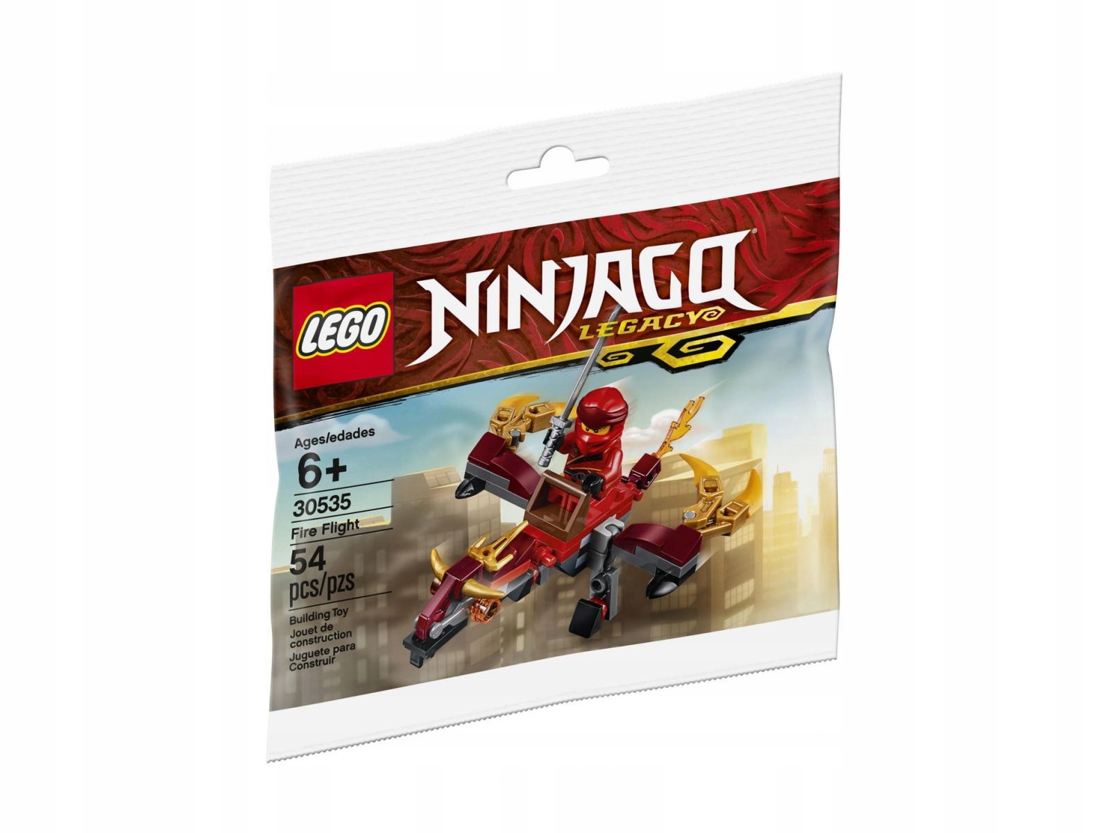 nowy Lego 30535 Ninjago Ognisty lot Misb 2019