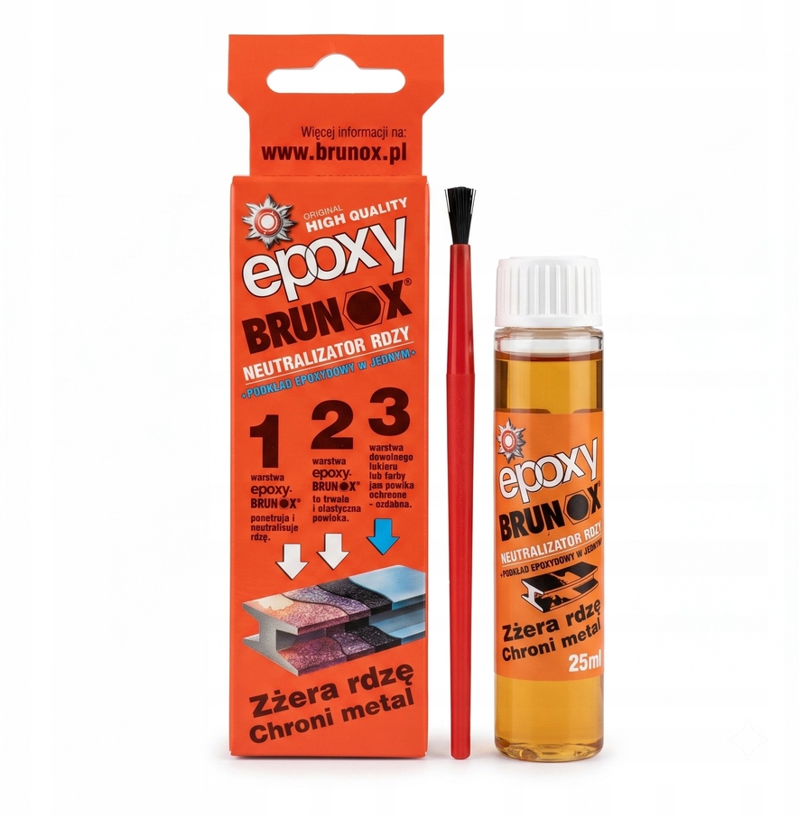 Preparat Brunox Epoxy 25ml neutralizator rdzy