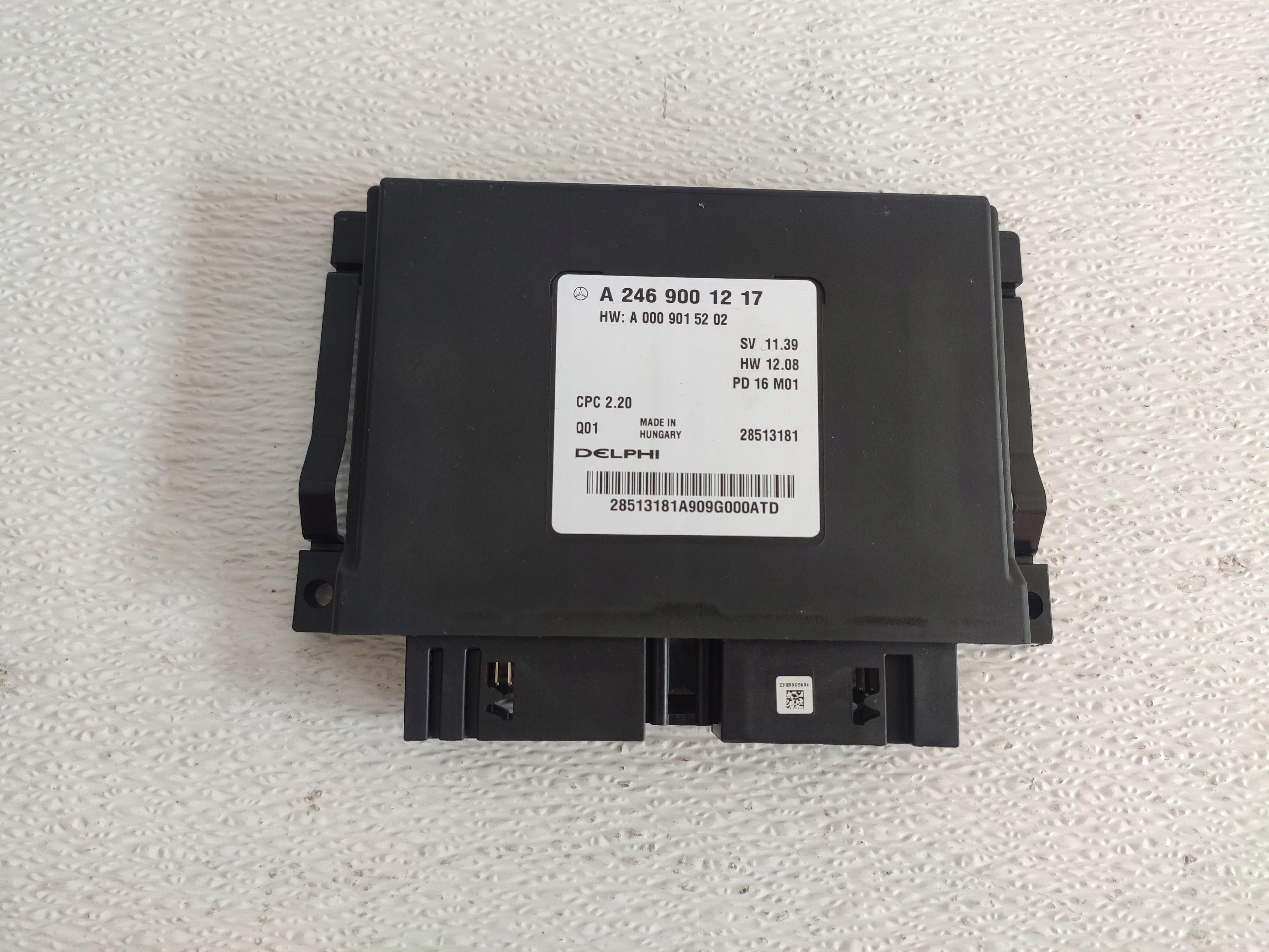 MERCEDES W176 W246 W117 module control unit gearboxes