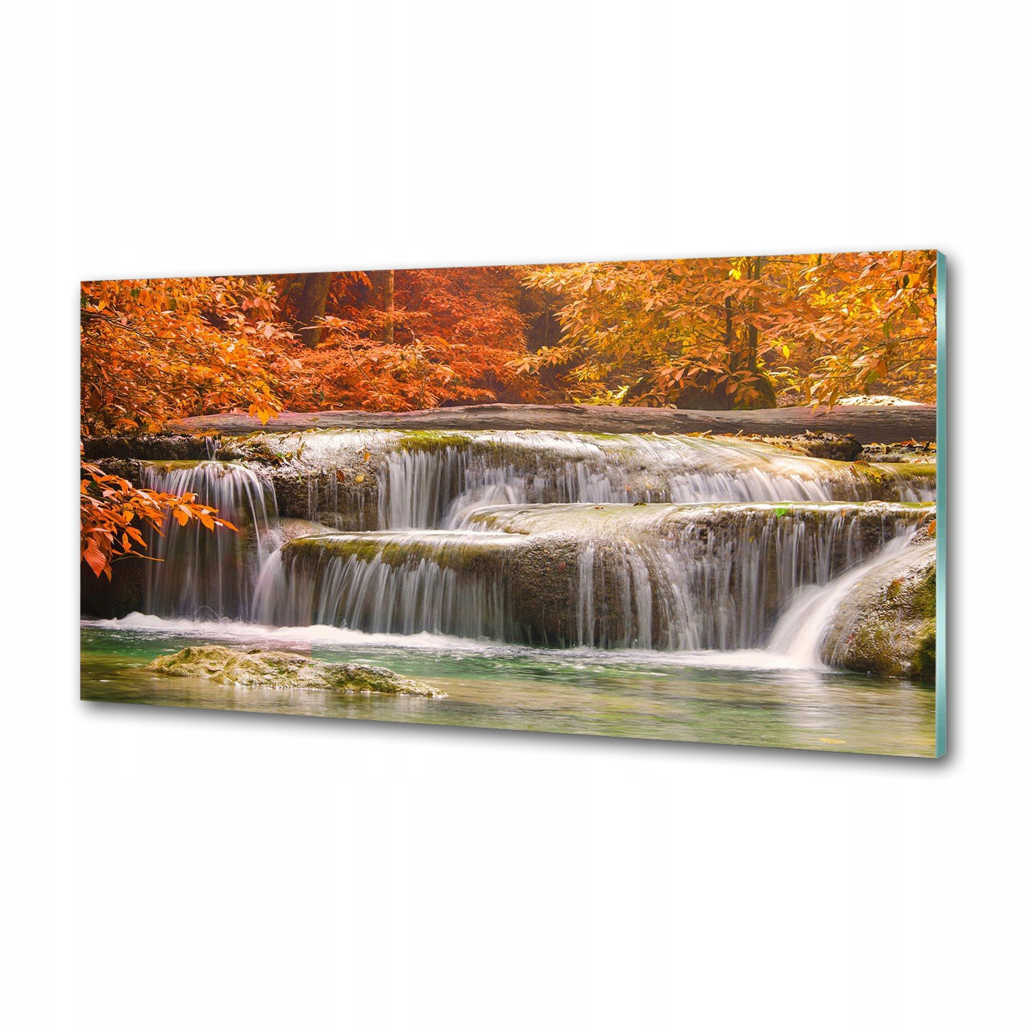 Panel do kuchyne Vodopád na jeseň 120x60 cm Lepidlo