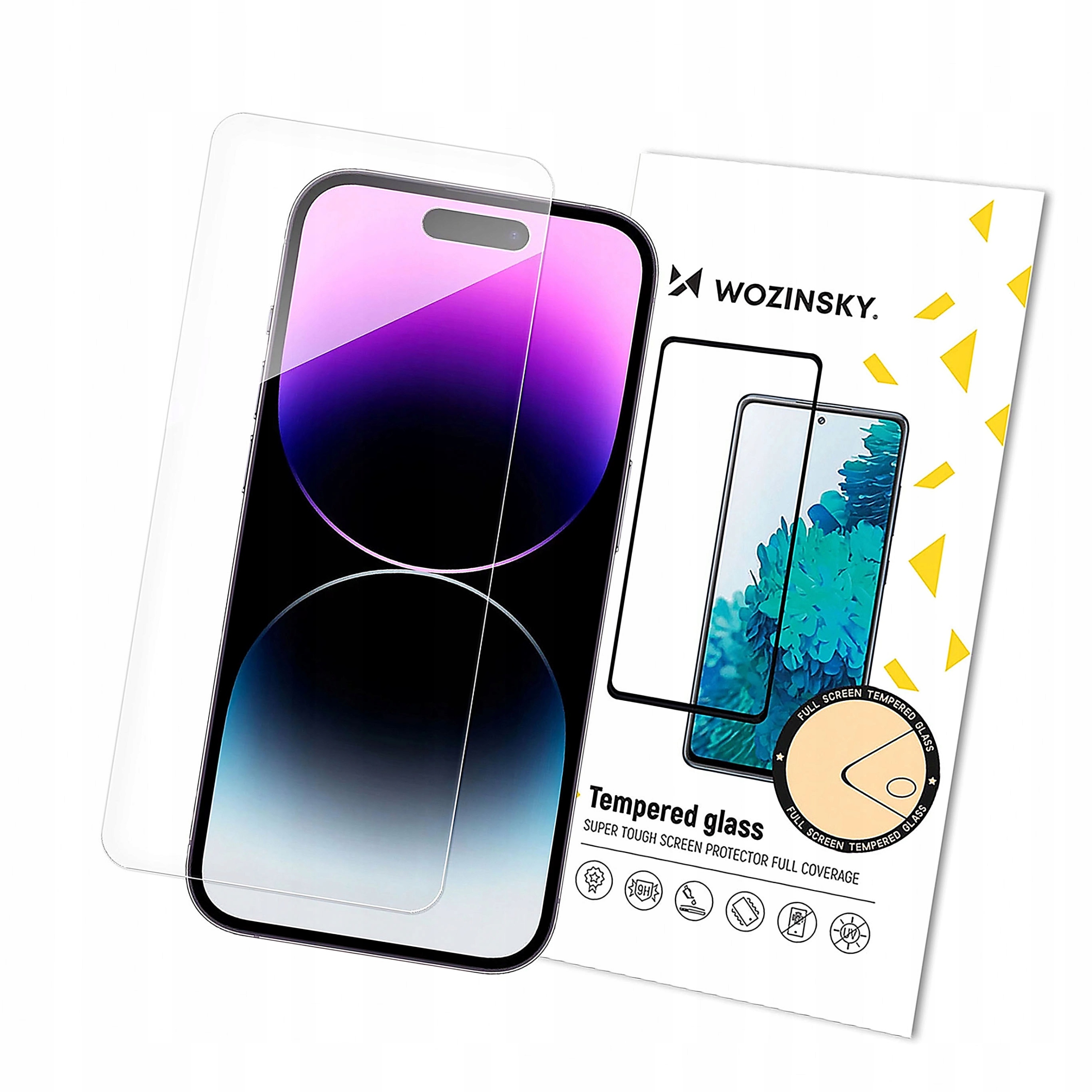 Szkło hybrydowe 9H Flexible Nano Glass do iPhone 16 Plus elastyczne