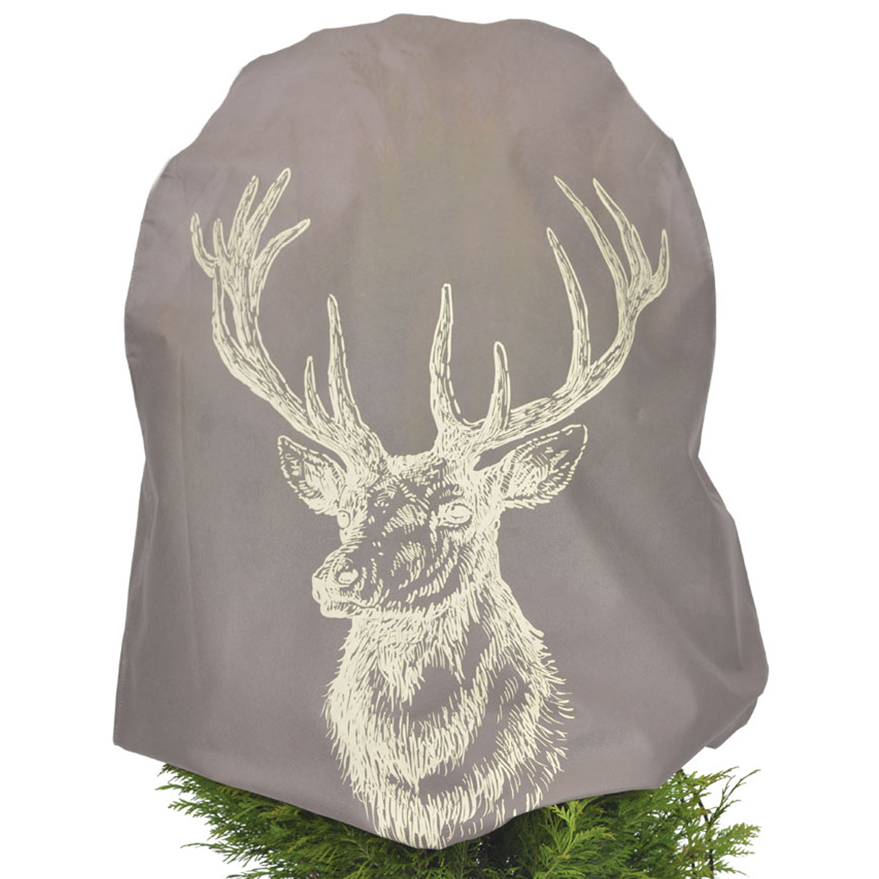 

Kaptur z włókniny -Głowa Jelenia- W:110 x S:110 cm