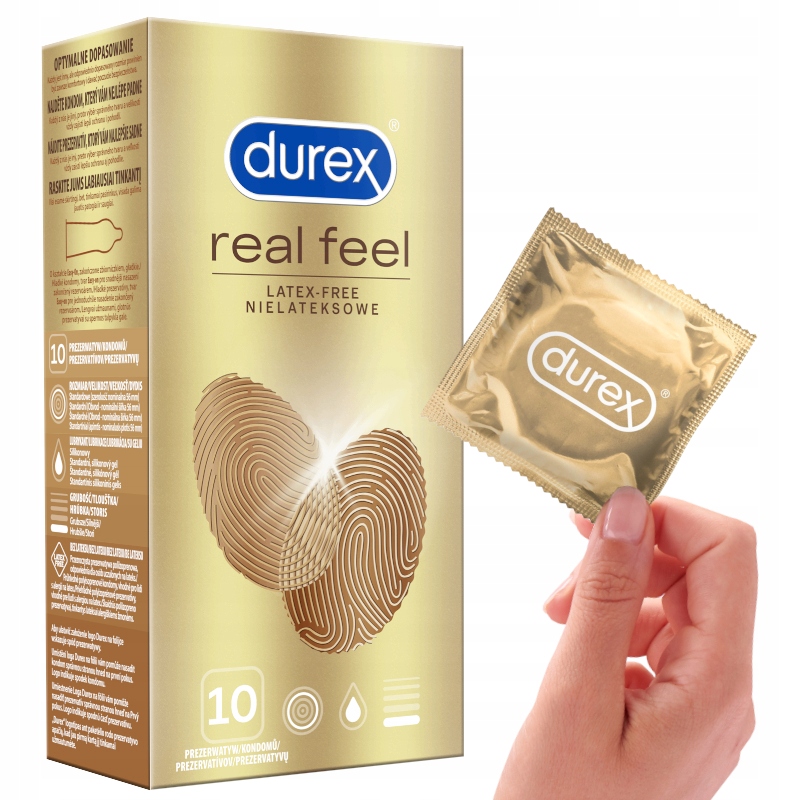 

Prezerwatywy Durex Real Feel nielateksowe 10 szt.