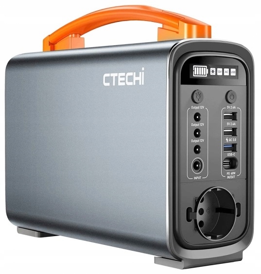 

Stacja Zasilania Powerbank Ładowarka Prądu 320 Wh