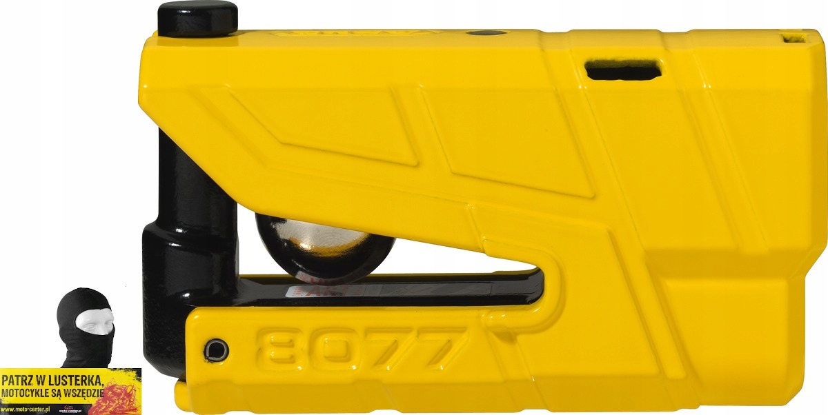ABUS GRANIT XPlus 8077 YELLOW BLOKADA GRATISY