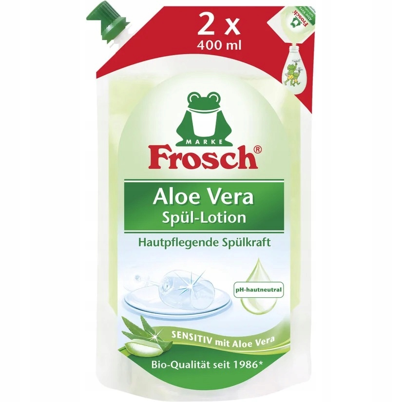 

Frosch Płyn Do Naczyń Aloe Vera 800ml Eko Zapas
