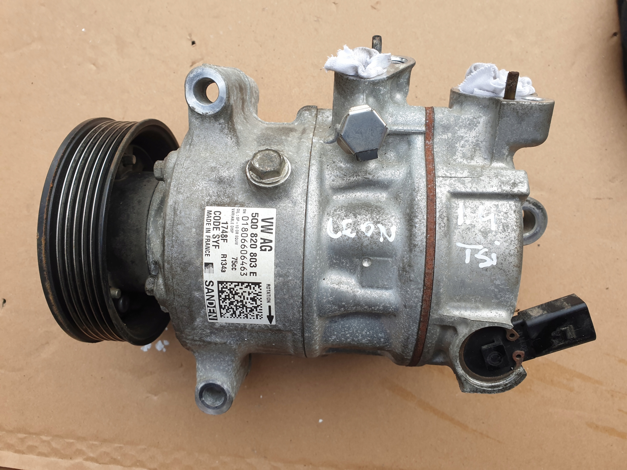 Klimakompressor klimaanlage SEAT VW SKODA 5Q0820803E