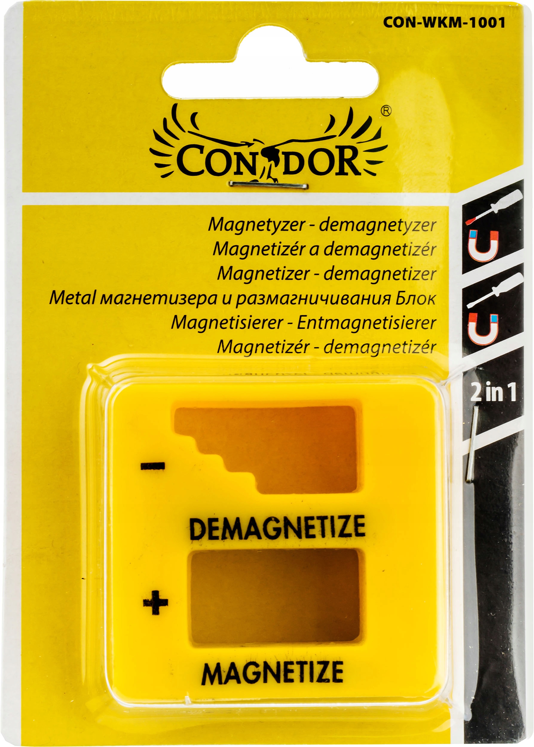 Magnetyzer - demagnetyzer do bitów wkrętaków EAN (GTIN) 5905311001720