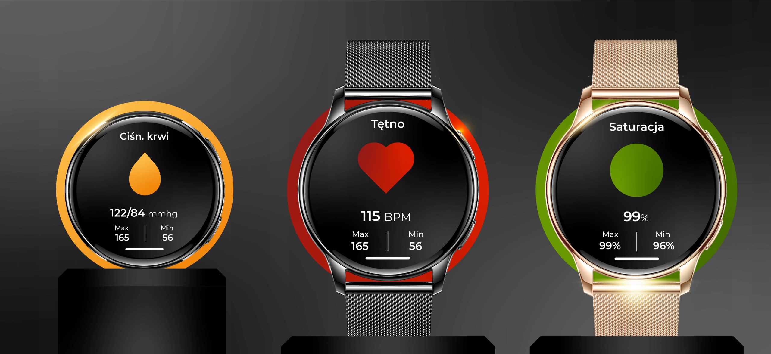 SMARTWATCH ZEGAREK DAMSKI MENU PL ROZMOWY POWIADOMIENIA SPORT 4 PASKI Certyfikaty zgodności CE WEEE