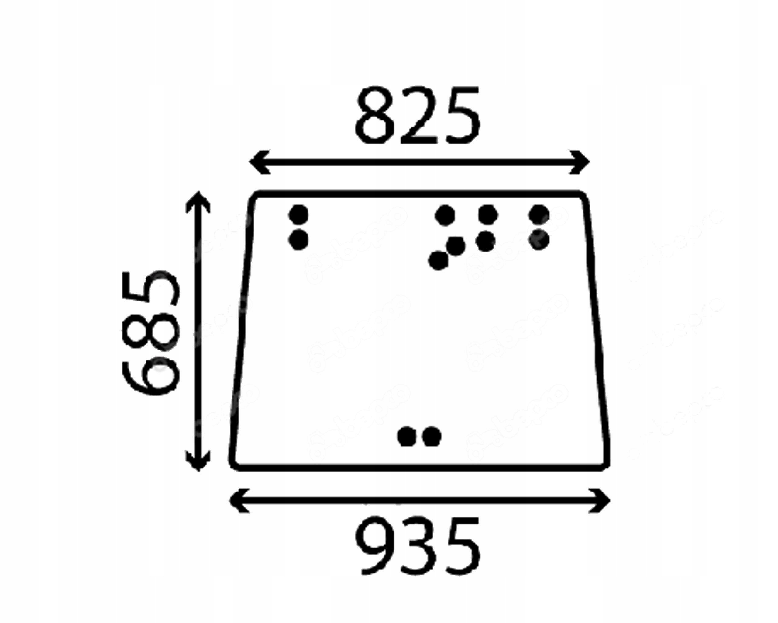 sklo traktor Kubota zadní 6C26272412