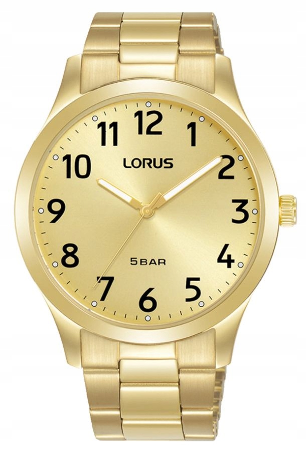 pánské hodinky Lorus RRX02JX9 se zlatým řemínkem Gravírování Bonus