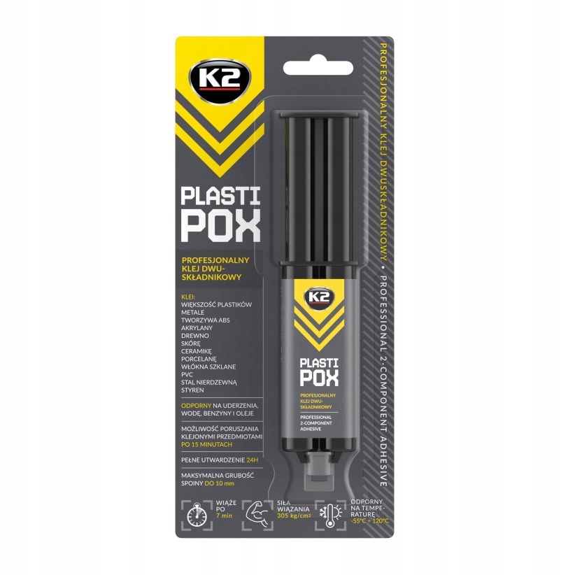 

K2 plastipox klej Do plastiku spawanie plastików