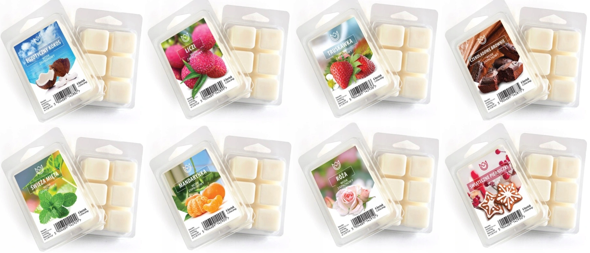 Sojový Vonný Vosk 8 x 64 g Aromaterapie